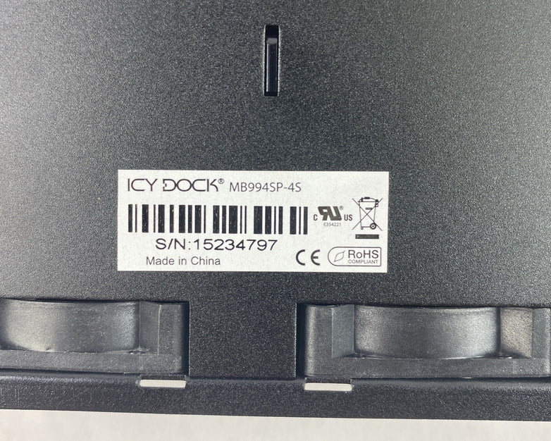 Icy Dock MB994SP-4S 4 2.5 Inch SATA 6Gbps/SAS HDD/SSD Mobile Rack
