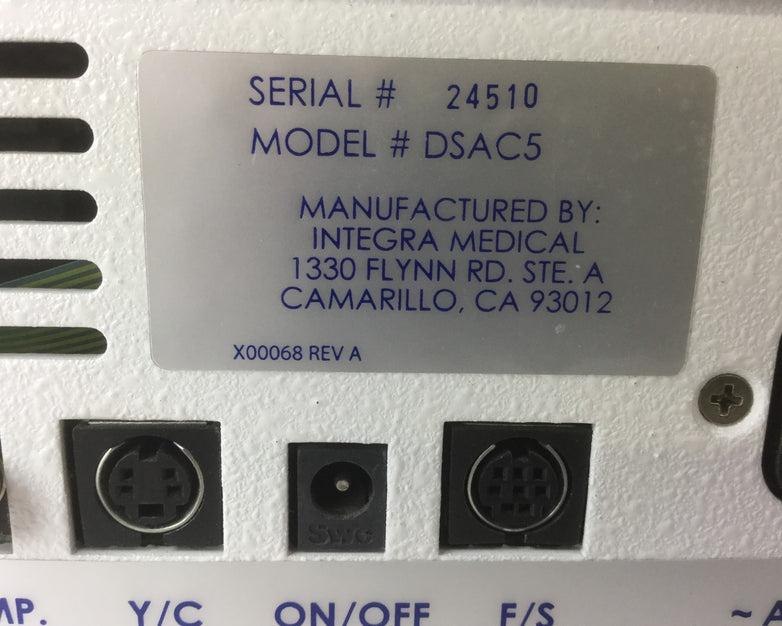 Dentrix Image Cam, DCAS5, USB 2.0 Digital, Powers on but Untested