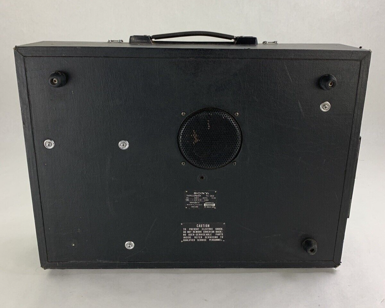 Sony TC-353 Three Head Stereo Tape Recorder for Parts and Repair Powers On