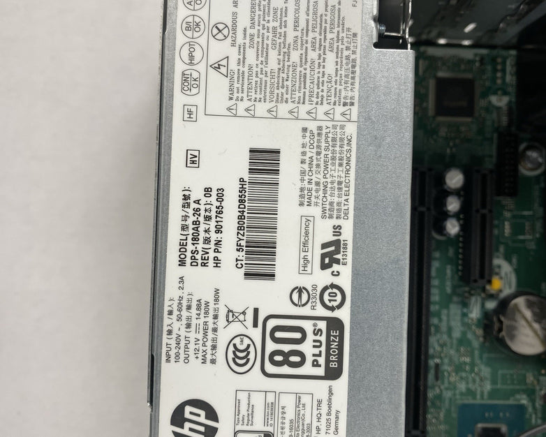 HP ProDesk 600 G3 SFF intel Core i5-6500 3.2GHz No RAM No HDD No OS READ