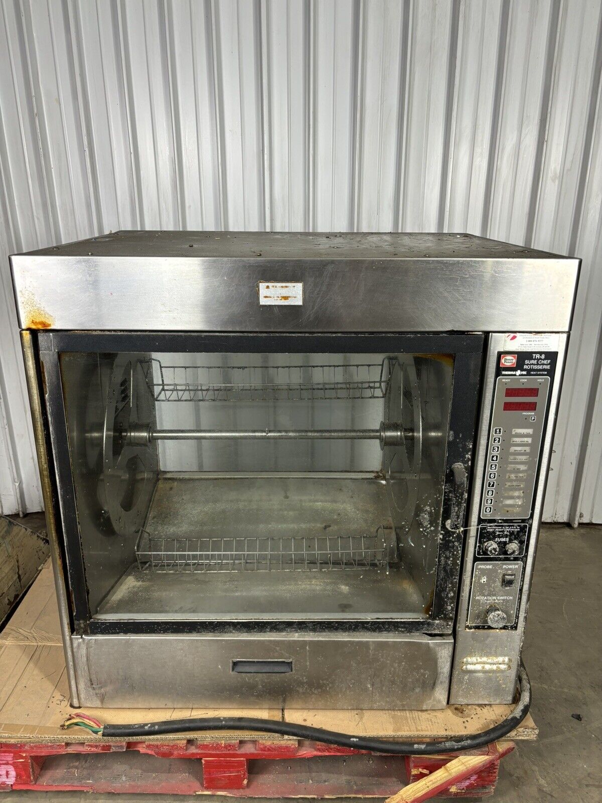 Henny Penny TR-8 Sure Chef Commercial Electric Rotisserie Oven