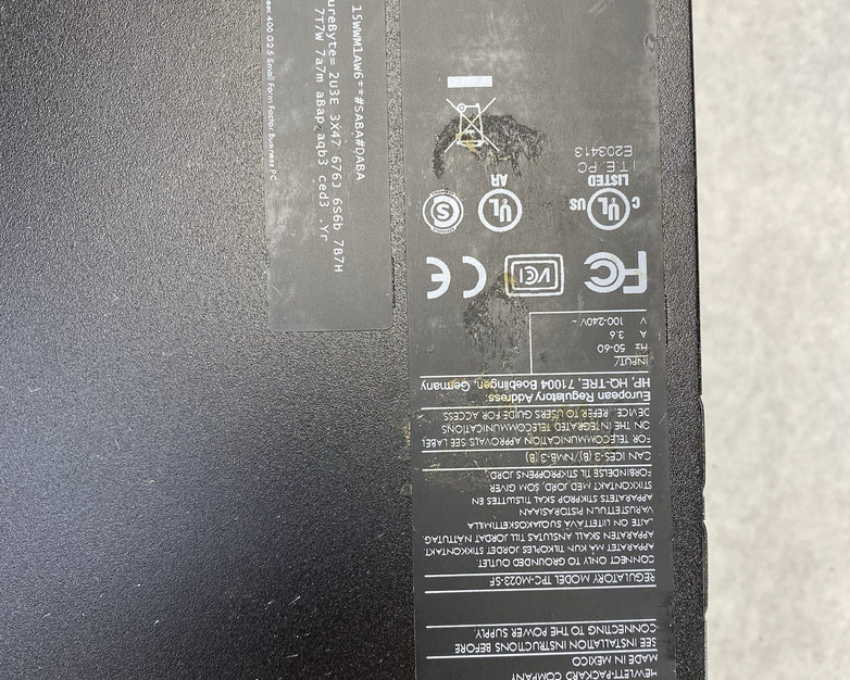 HP ProDesk 400 G2.5 SFF Intel Core i5-4590s 3GHz 8GB RAM No HDD No OS