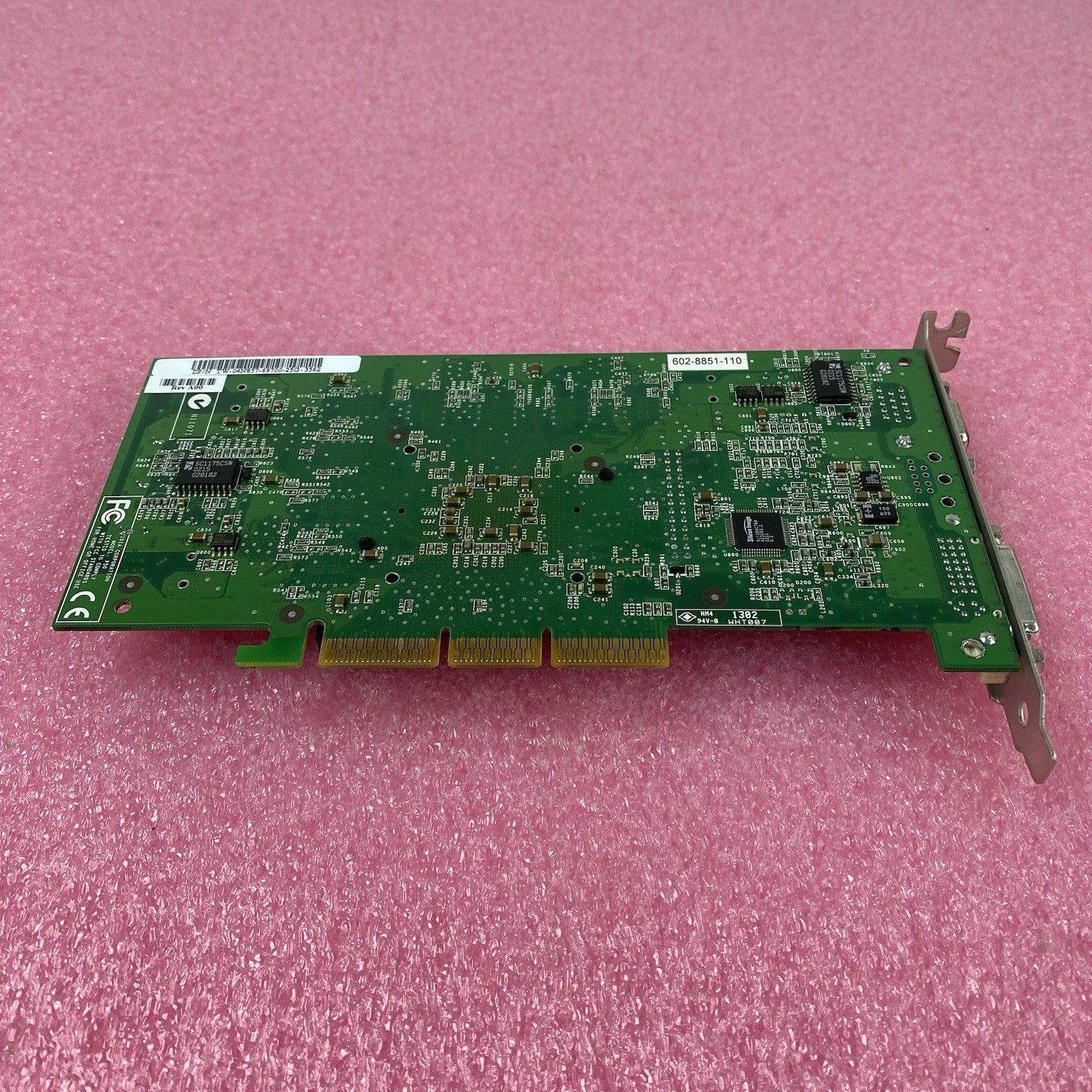 NVIDIA DP/N TW-04N857-69700-25G-3562 64MB APG Video Card Tested