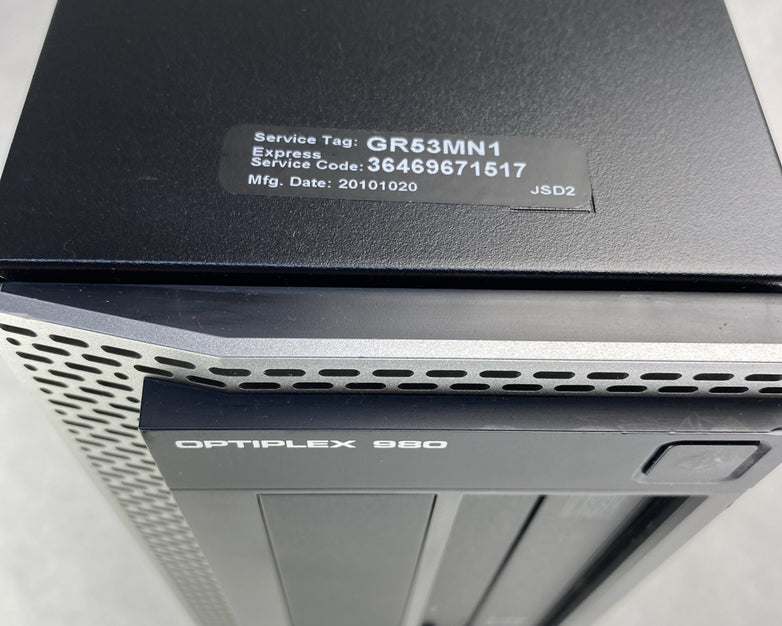 Dell OptiPlex 980 DT Intel Core i5-750 2.67GHz 4GB RAM No HDD No OS
