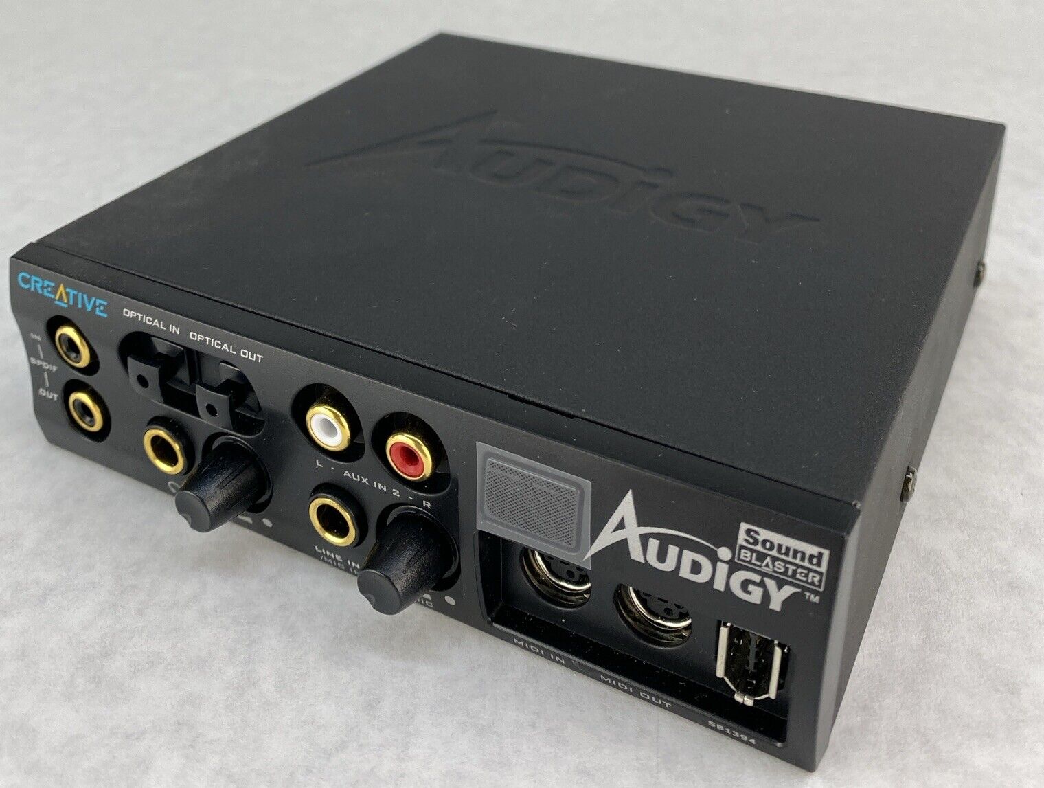 Creative Labs SB0110 Audigy Sound Blaster External Drive MIDI FireWire SB1394