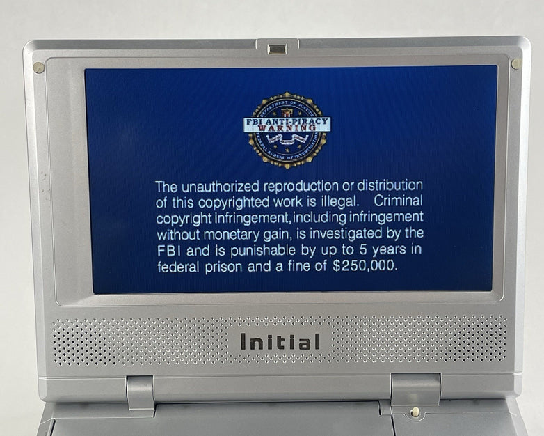 Initial IDM-1731 Portable DVD Player (7") Tested with AC Adapter