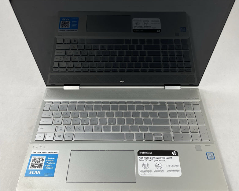 HP Envy x360 15.6" i7-8565U 1.80 GHz 8 GB RAM No SSD/OS/AC - READ