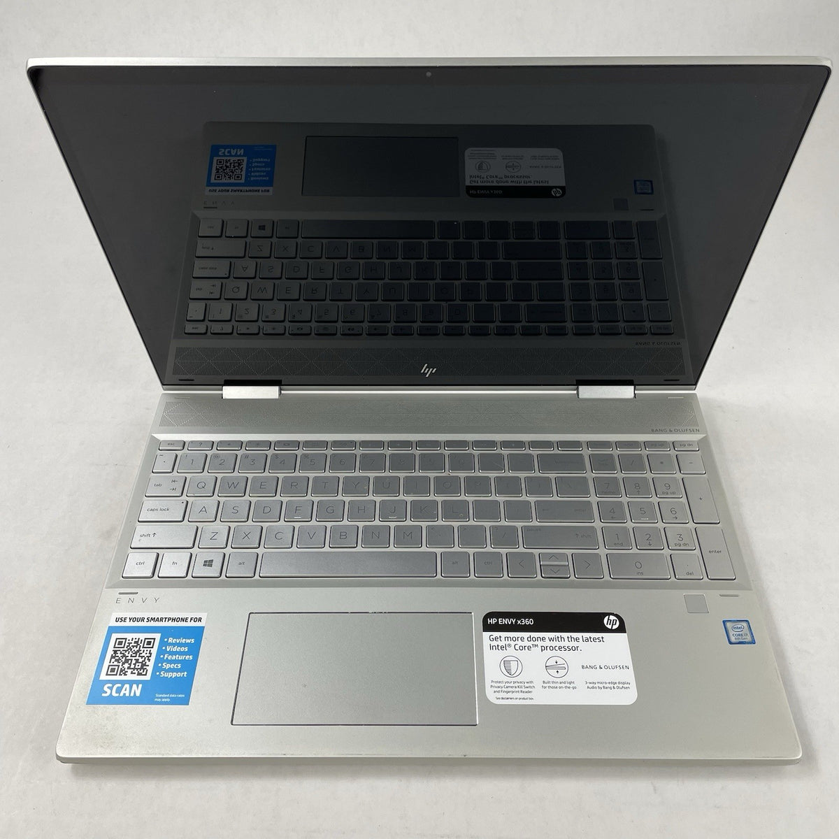HP Envy x360 15.6" i7-8565U 1.80 GHz 8 GB RAM No SSD/OS/AC - READ1