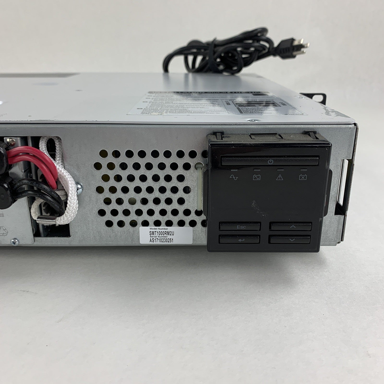 APC SMT1000RM2U Smart UPS Back Up Tested  No Batteries