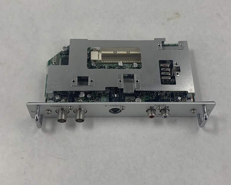 Sanyo Panasonic S-Video Video/Y C  w/Audio Input Board Card POA-MD03D2A-01A