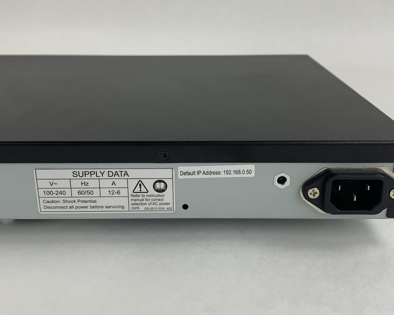 Microchip PD-9512-10GC/AC 12-Port BT 60W Switch Box Opened