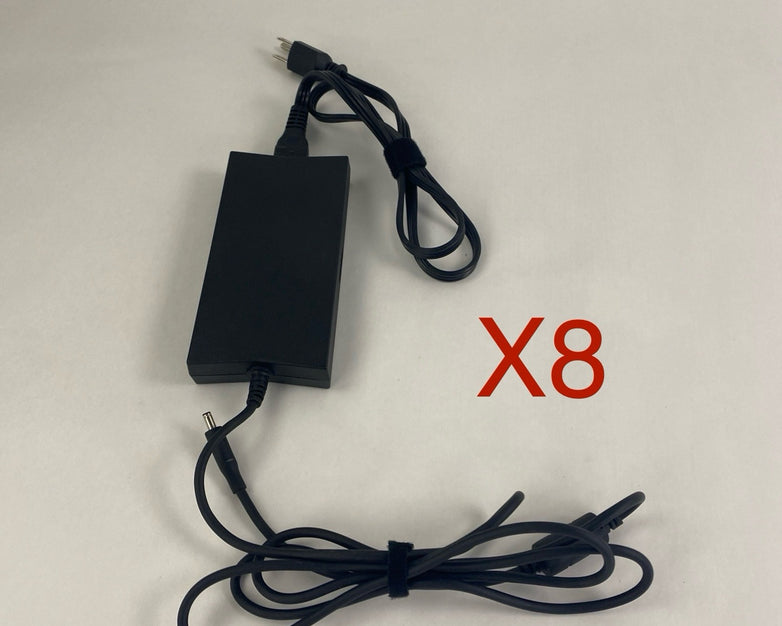 Dell LA130PM121 AC Adapter Small Barrel Lot of 8 Power With Power Cord