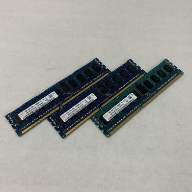 Hynix 12GB Kit 3x4GB 1Rx4 PC3L-10600R-9-12-C2 HMT351R7CFR4A-H9 T8 AD Server Ram