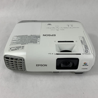 Epson PowerLite 98H H687A LCD Lamp Projector 4768 Lamp Hours - No Remote