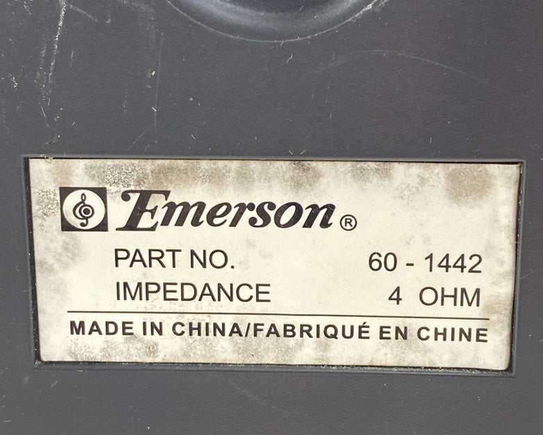 Emerson MS3108 3 CD Changer AM/FM Radio With Speakers - For Parts or Repair