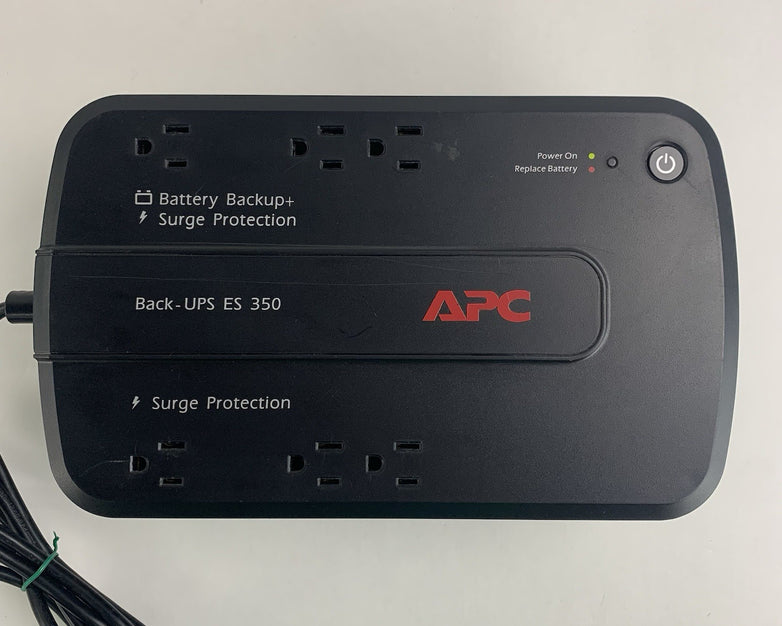 APC BE350G Battery Backup Surge Protection ES350 UPS 350VA 120V No Battery