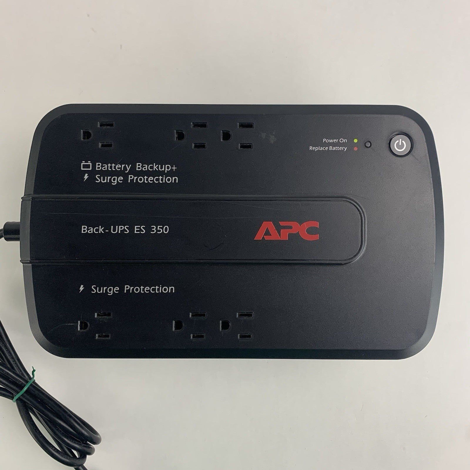 APC BE350G Battery Backup Surge Protection ES350 UPS 350VA 120V No Battery1