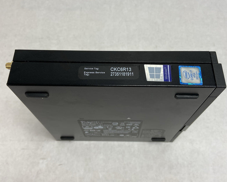 Dell Optiplex 7070 Micro Intel Core i7-9700T 2GHz 8GB RAM No AC/HDD/OS/ANT