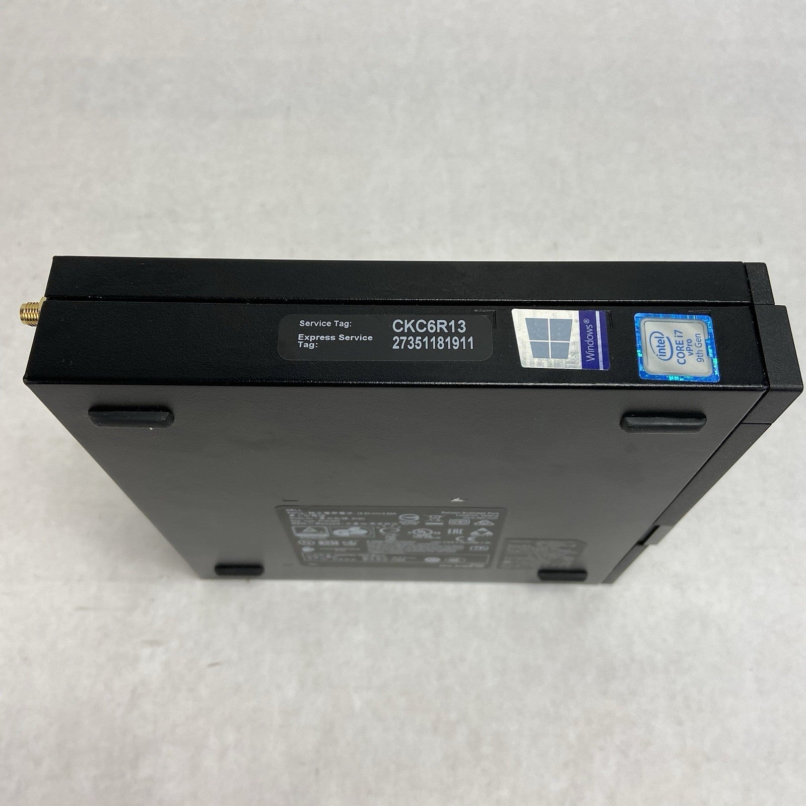 Dell Optiplex 7070 Micro Intel Core i7-9700T 2GHz 8GB RAM No AC/HDD/OS/ANT3