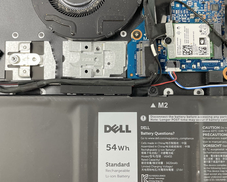 Dell Inspirton 15 5510 15.6" i5-11320H 3.20GHz 8GB RAM No SSD/OS/AC - Bad Bottom