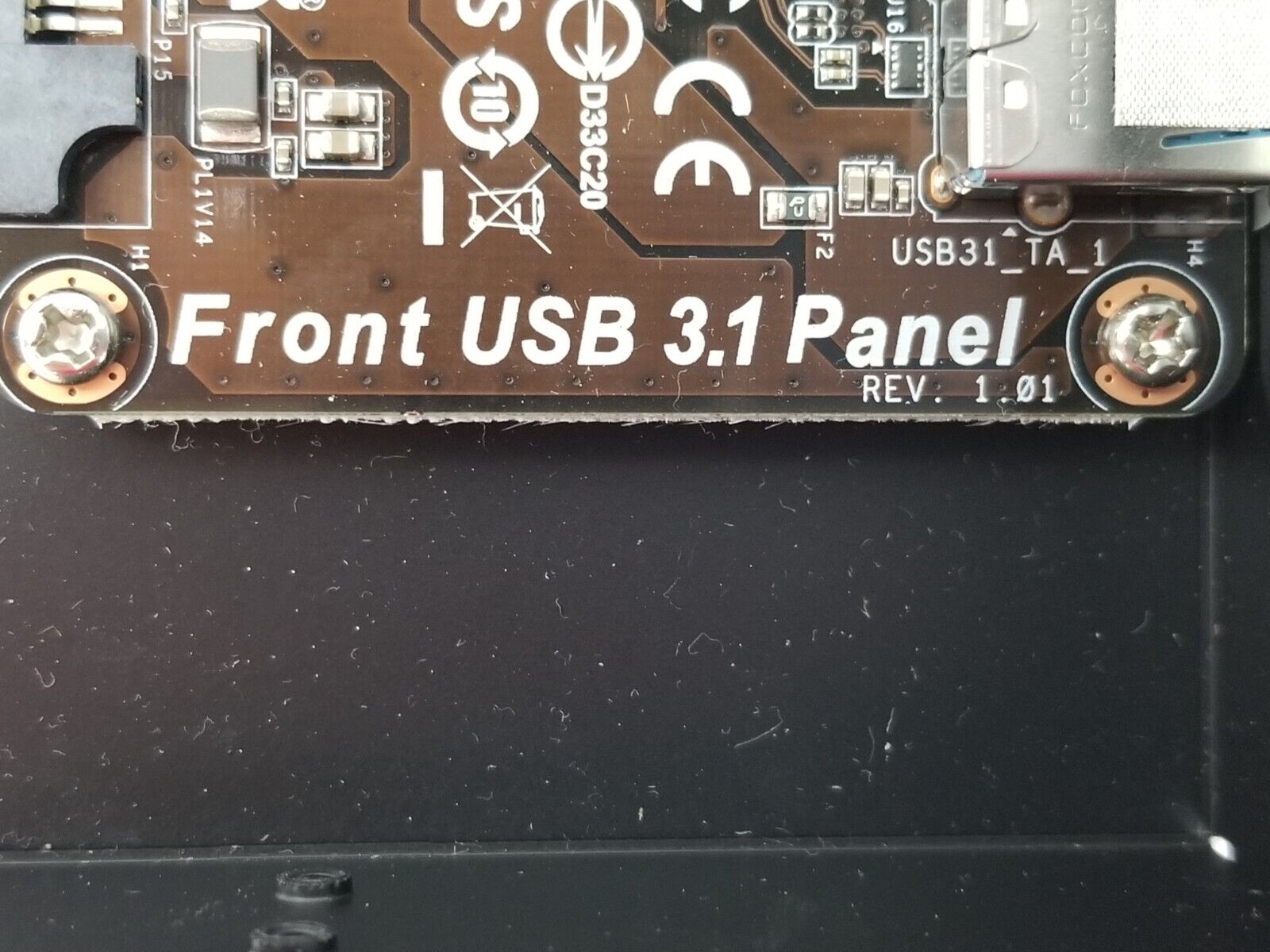 ASRock 80-CXG5C0-1A12 Front USB 3.1 Panel