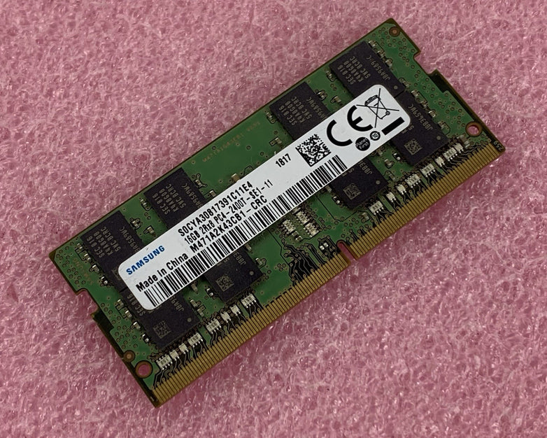 Samsung M471A2K43CB1-CRC 16 GB SO-DIMM 2Rx8 DDR4 PC4-2400T  Laptop Memory Ram