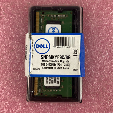 Dell SNPMKYF9C/8G 8GB 2400MHz PC4  Memory Upgrade Laptop Memory Ram