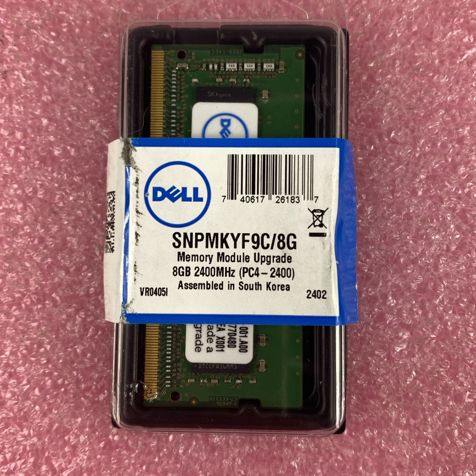 Dell SNPMKYF9C/8G 8GB 2400MHz PC4  Memory Upgrade Laptop Memory Ram1