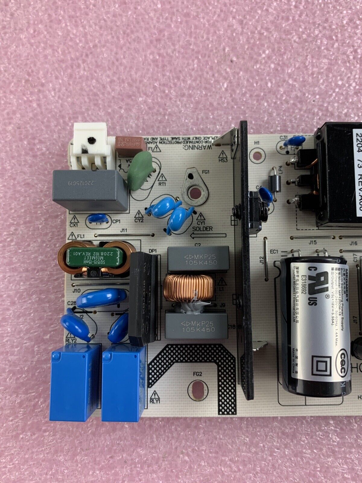 Power Supply Board For Smart Board 6086s-V3 MegMeet MP120DM-24 KPA-445-5 Tested