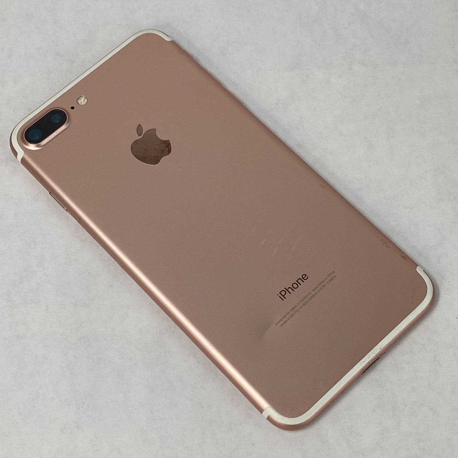 Apple iPhone 7 Plus A1661 256GB Unlocked 5.5" Retina Rose Gold IOS 15.8.88