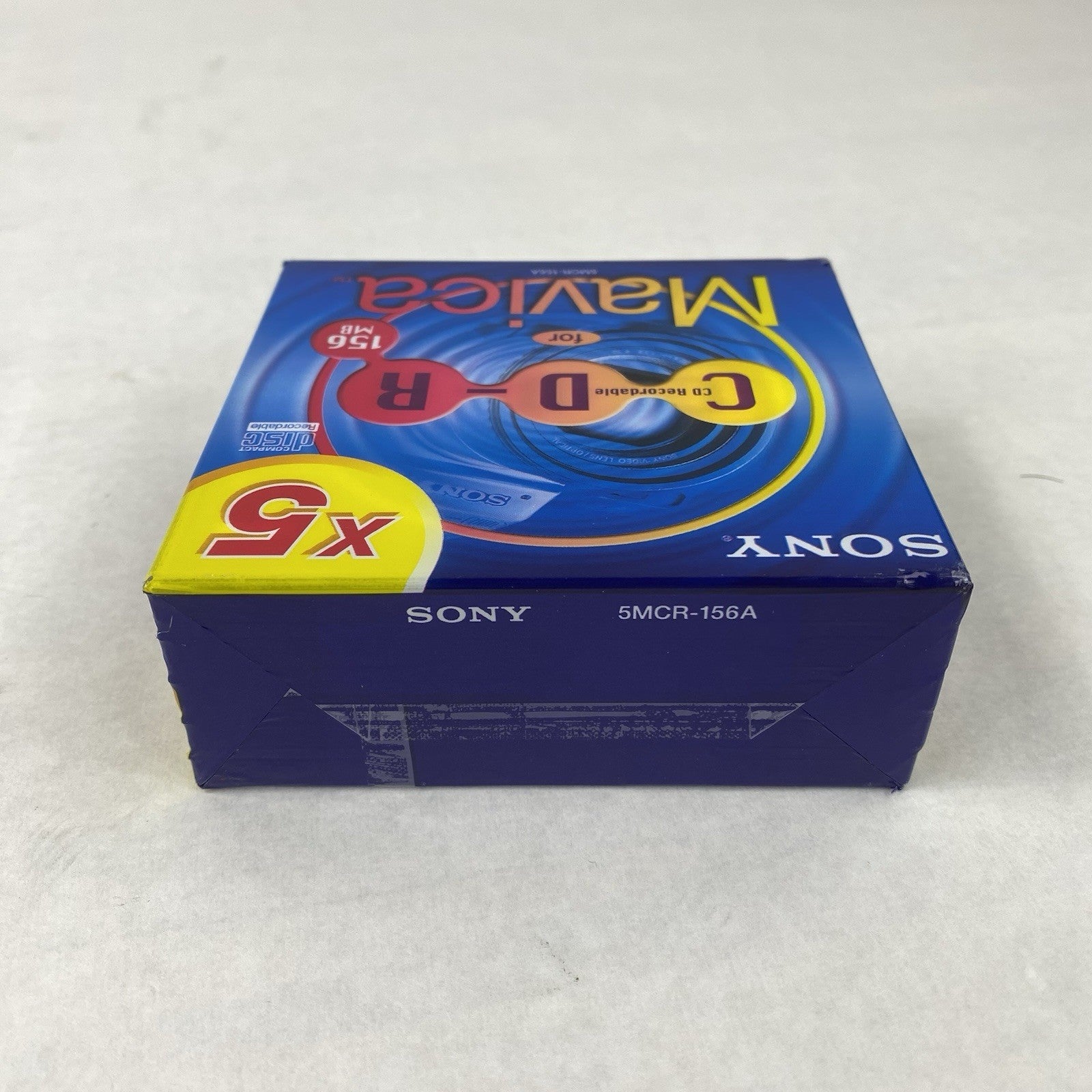 Sony 5MCR-156A  CDR Mavica 8cm 156MB Recordable CD Disc 5 Pack Sealed (Lot of 2)