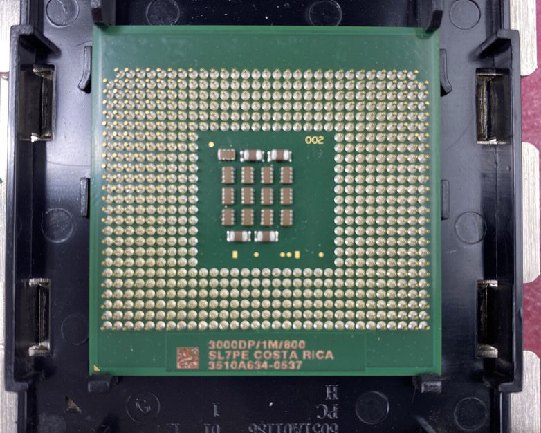 Intel SL7PE Xeon 3GHz/2m + HP Proliant DL360 G4 Heatsink 349931-104 (Lot of 2)