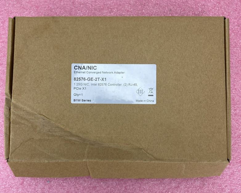 CNA/NIC 82576-GE-2T-X1 Ethernet Converged Network Adapter 1.25G Intel 82576