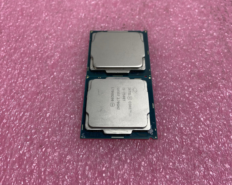 Mixed Lot Intel Core i5-7500T SR337 2.7GHz i5-7400 SR32W 3GHz Desktop CPU