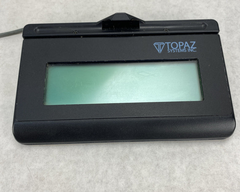 Topaz Systems T-L462-HSB-R LCD USB Signature Pad Terminal - No Stylus