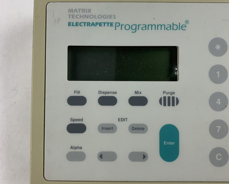Matrix Technologies 55683 Electrapette Programmable Untested