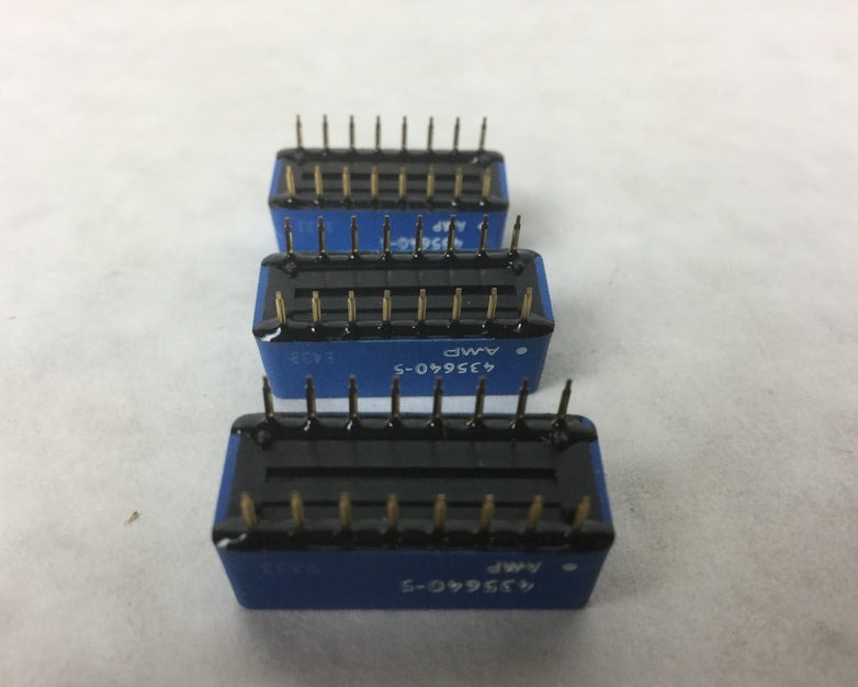 AMP 435640-5 Rocker Switch, Lot of 3, NEW