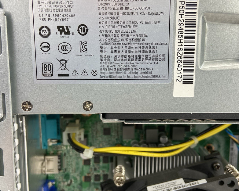 Lenovo ideaCentre 510s-08ISH SFF Intel Core i3-6100 3.7Ghz 4GB RAM NO HDD/OS