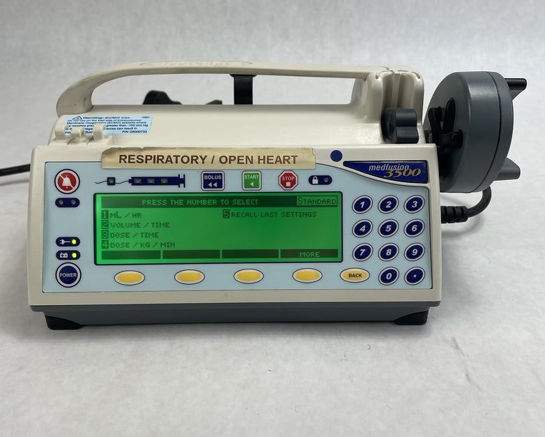 Smiths Medical Medfusion 3500-500 V 6.00