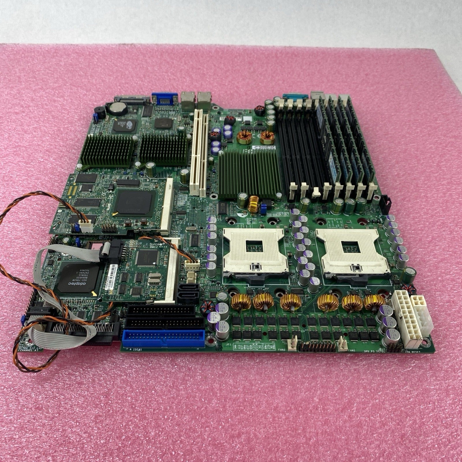 Supermicro X6DHR-X8G Motherboard 4GB RAM No CPU No Shield