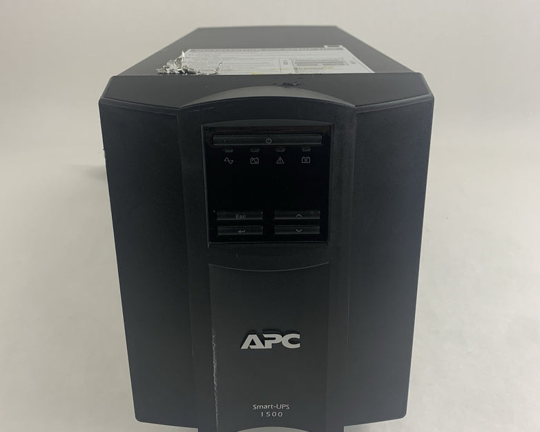 APC Smart-UPS SMT1500 LCD 1000W 1500VA 120V Tested Missing Screw No Battery