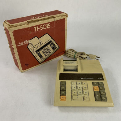 Texas Instruments TI-5015 Wired Printing Calculator