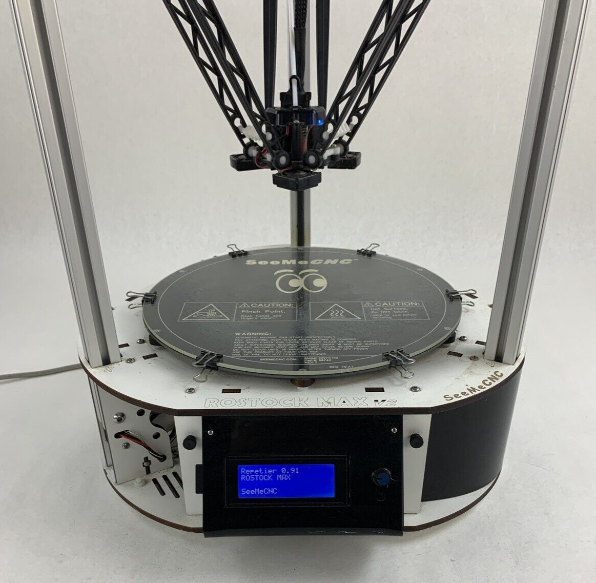 Rostock Max V2 ONYX-HB Desktop 3D Printer Power Tested