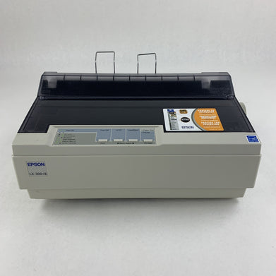 Epson LX-300+II P170B Dot Matrix 9-Pin Printer Bad Paper Feed Tested No Ribbon