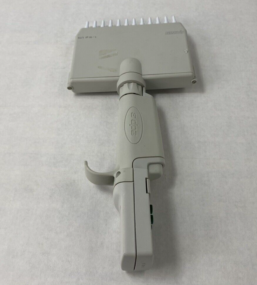 Rainin EDP3 1-10 uL LTS 12-Channel Electronic Pipette Untested