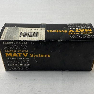 Channel Master MATV Systems Model 7494 Band Pass Filter UHF Band Channel 49