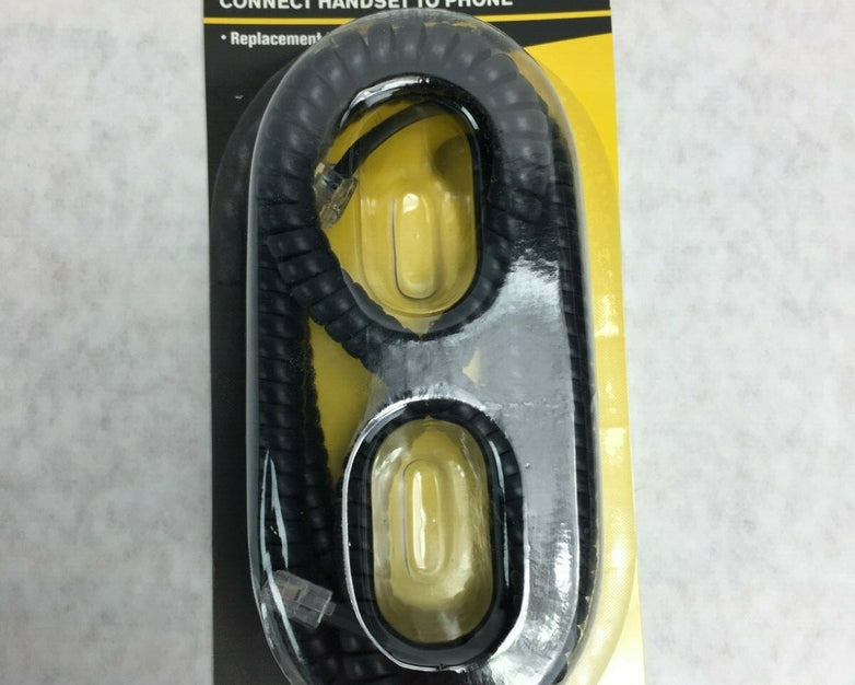 Soft Talk 25' Replacement Handset Coil Cord Black 42261