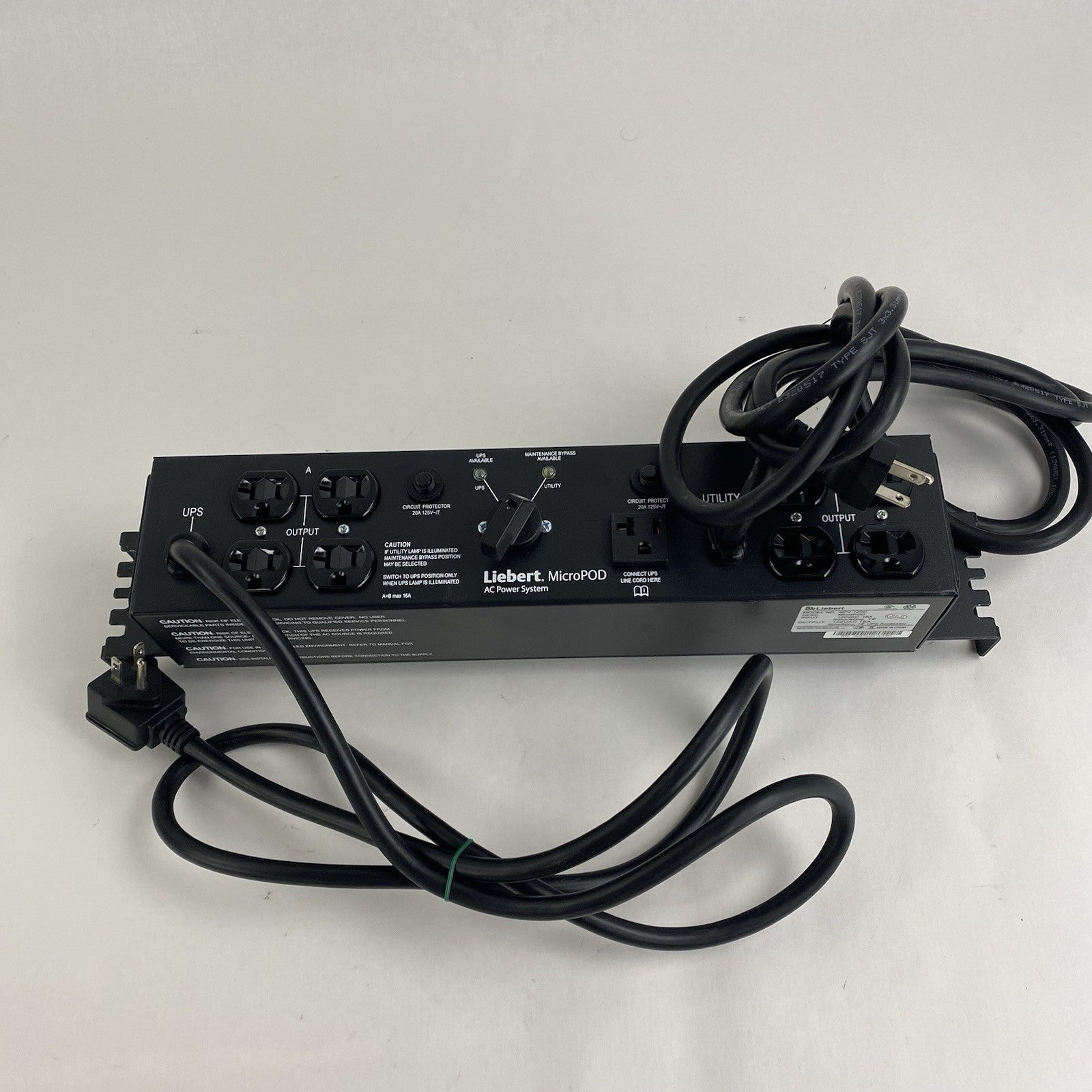 Vertiv MP2-120C Liebert Micro POD AC Power System1