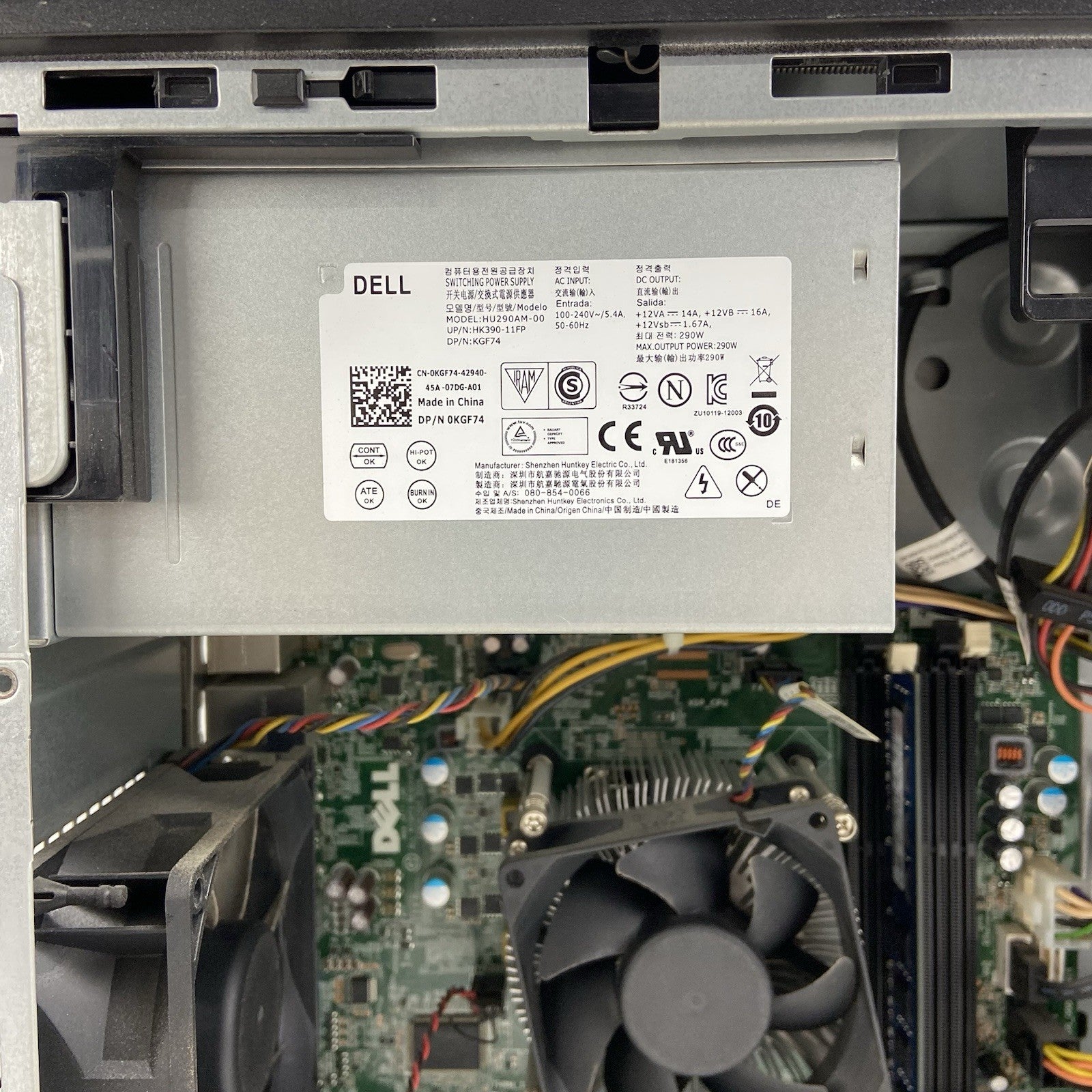 Dell Optiplex 7020 MT Intel Core i5-4590 3.3GHZ 4GB RAM No HDD No OS10