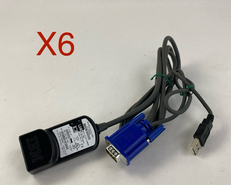 IBM 39M2899 1.5m USB Conversion Cable - Lot of 6